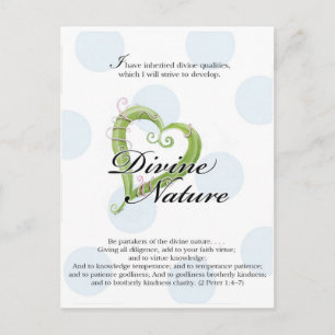 Carte Postale YW Card - Nature Divine