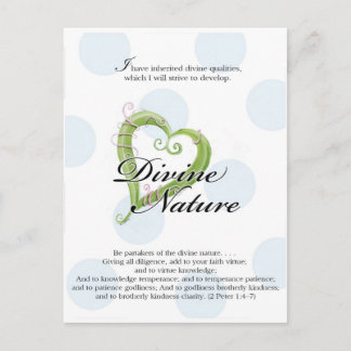 Carte Postale YW Card - Nature Divine
