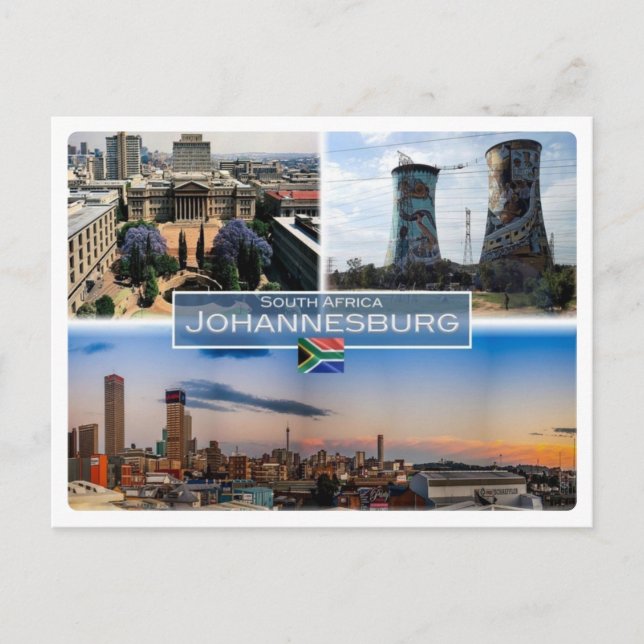 Carte Postale ZA Afrique du Sud - Johannesburg Joburg - (Devant)