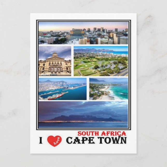 Carte Postale ZA Afrique du Sud - Le Cap - (Devant)