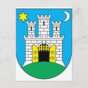 Carte Postale zagreb, Croatie