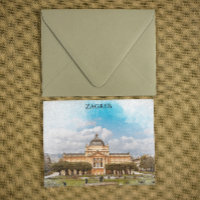 Zagreb Croatie Théâtre national