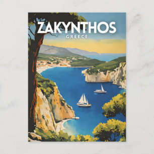 Carte Postale Zakynthos Grèce