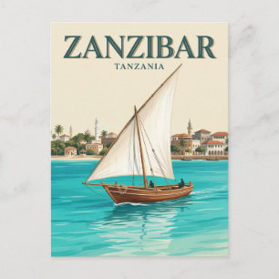 Carte Postale Zanzibar, Stone Town, Unguja
