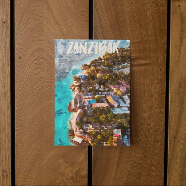 Carte Postale Zanzibar Tansania Ocean View Voyage (Zanzibar Tansania Souvenir Postcard)