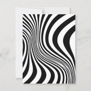 Carte Postale Zebra Skin Print Texture Motif-88488