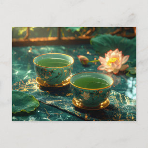 CARTE POSTALE ZEN BOUDDHISME - CÉRÉMONIE DU THÉ