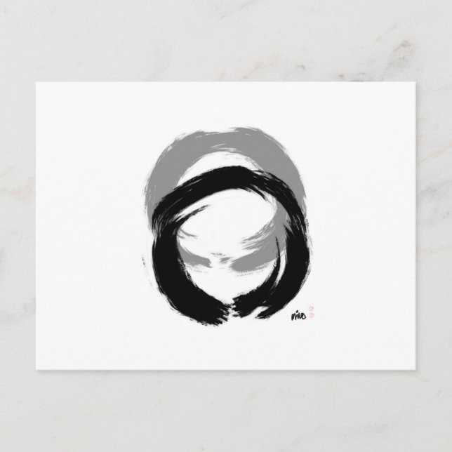Carte Postale Zen Enso (Devant)