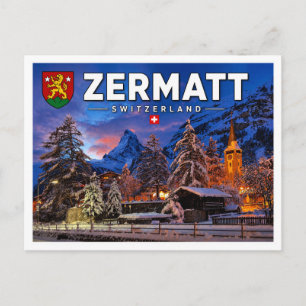 Carte Postale Zermatt - Matterhorn - Suisse