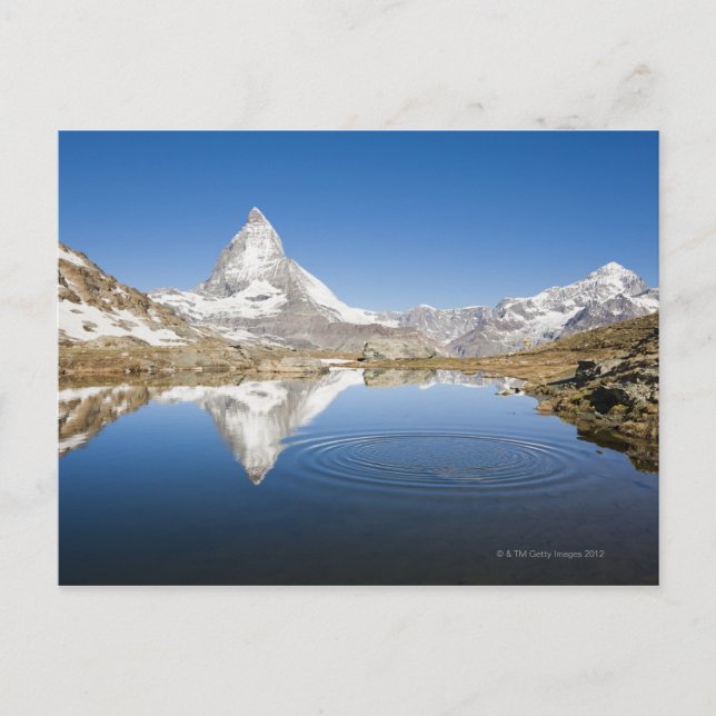 Carte Postale Zermatt, Suisse (Devant)