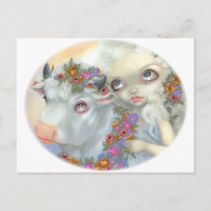 Carte postale "Zeus and Europa"