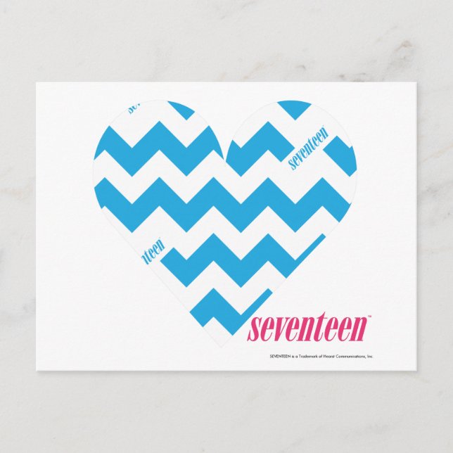 Carte Postale ZigZag Aqua 4 (Devant)