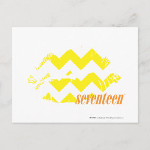 Carte Postale ZigZag Yellow