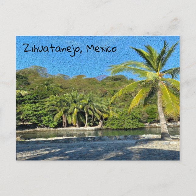 Carte Postale Zihuatanejo, Mexique (Devant)