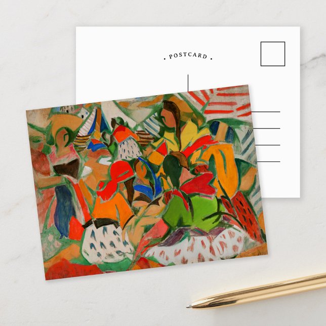 Carte Postale Zíngaras | Rafael Barradas (Créateur téléchargé)