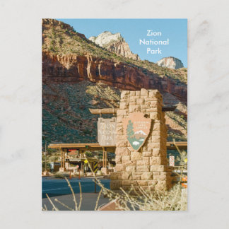 Carte Postale Zion National Park sur Film