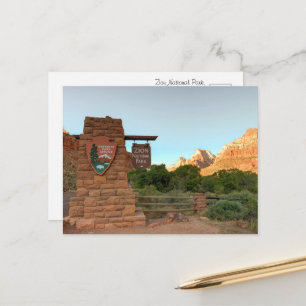 Carte Postale Zion National Park – Voyages Scéniques