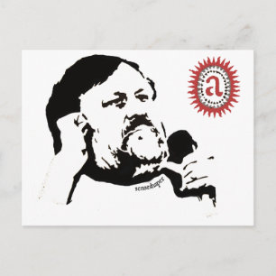 Carte Postale Zizek contemplant l'objet petit a : Le T-shirt