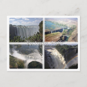 Carte Postale ZM Zambie - Zimbabwe - Chutes Victoria -