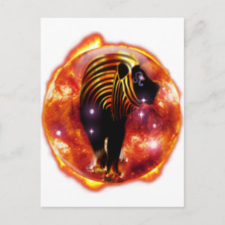 Carte Postale Zodiac-Leo