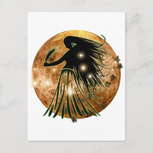 Carte Postale Zodiaque de donjon d'artisanat - Virgo