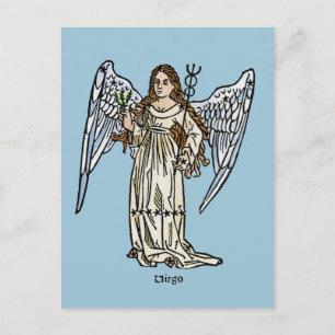 Carte Postale Zodiaque : Virgo, 1482