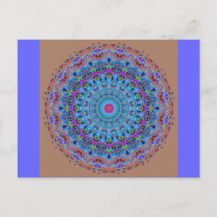 Carte Postale Zoe Mandala Design