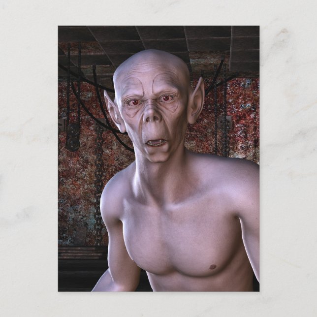 Carte postale Zombie Horreur (Devant)