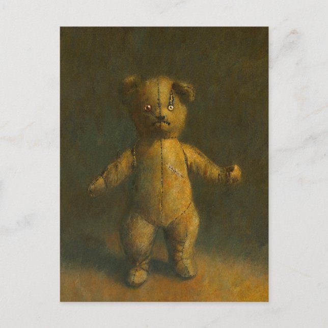 Carte postale Zombie Teddy Bear (Devant)