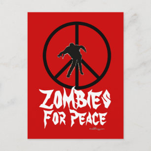 Carte postale Zombies for Peace