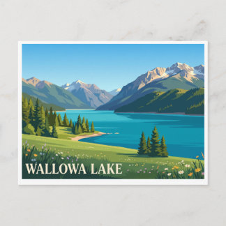 Carte Postale Zone de loisirs d'État du lac Wallowa Joseph Orego