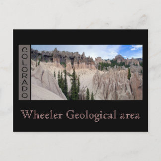 Carte Postale Zone géologique de Wheeler