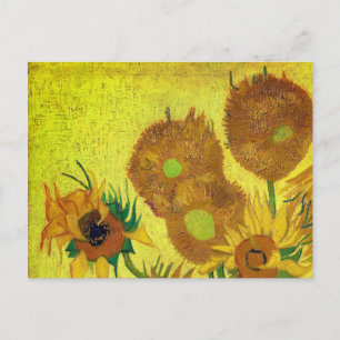 Carte Postale Zonnebloemen (Van Gogh)