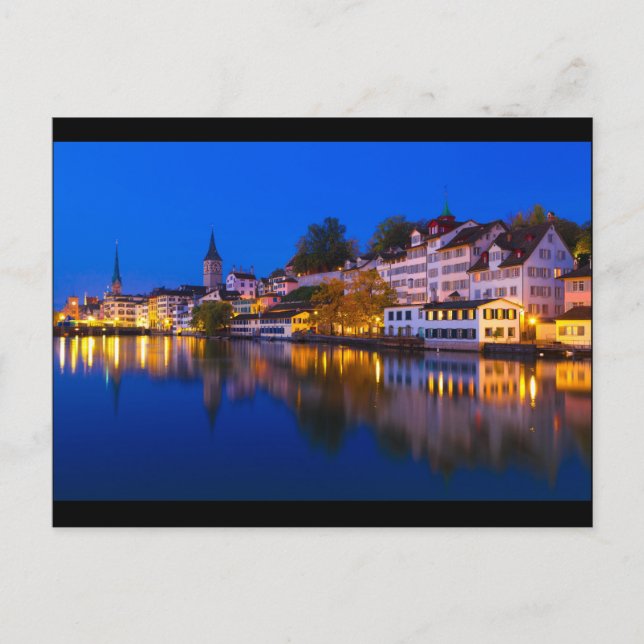 Carte Postale Zurich 002A (Devant)