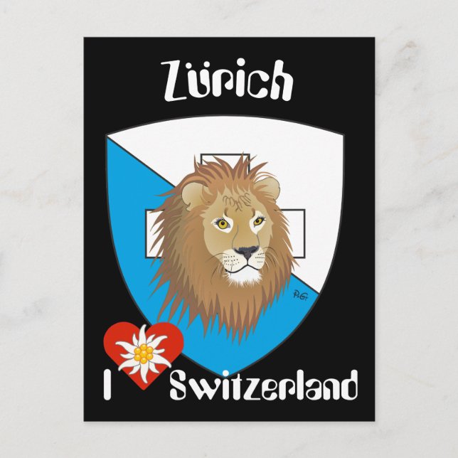Carte Postale Zürich Schweiz Suisse Postkarte (Devant)