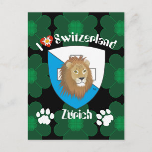 Carte Postale Zürich Schweiz Suisse Postkarte