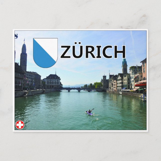 Carte Postale Zürich - Suisse (Devant)