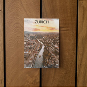 Carte Postale Zurich, Suisse Europe City View