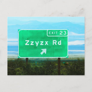 CARTE POSTALE ZZYZX RD