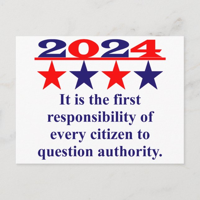 Carte PostaleC'Est La Première Responsabilité - Po (Devant)