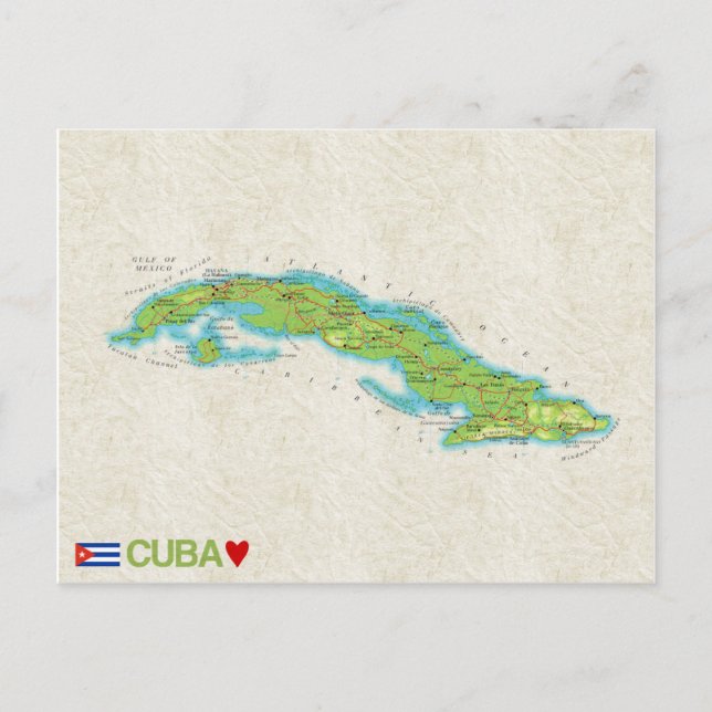 CARTE POSTCARDS ♥ Cuba (Devant)