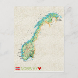 CARTE POSTCARDS ♥ Norvège