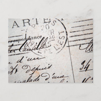 Carte Poste vintage Paris, Cher Camille...