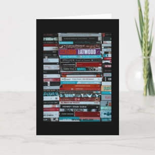 Carte Poster vintage de livres