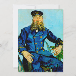 Carte Postman Joseph Roulin   Vincent van Gogh