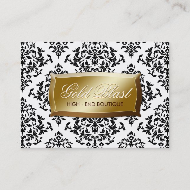 carte potelée de damassé du souffle 311-Gold (Devant)