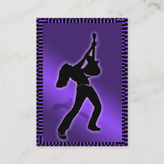 " Carte potelée majestueuse "pourpre