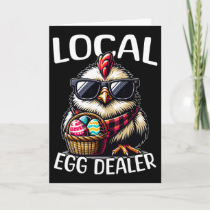 Carte Poule Pâques Poulet Négociant Œuf Local