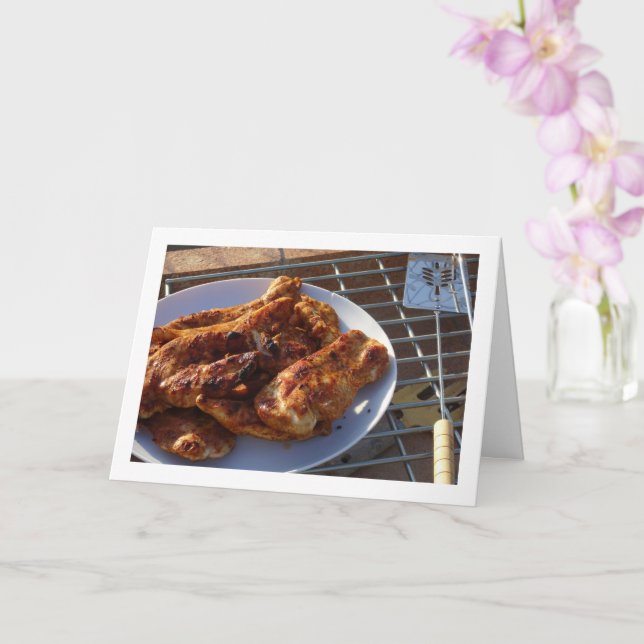 Carte Poulet barbecue (Orchidée)