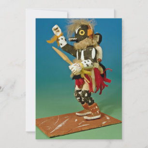 Carte Poupée Kachina, Amérindienne